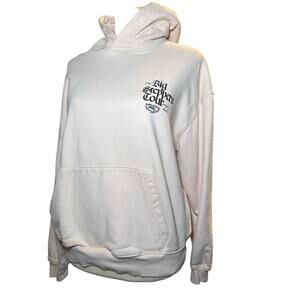 Kendrick Lamar Oklama Big Steppers 2022 Tour Hoodie, Cream Oversized, Medium